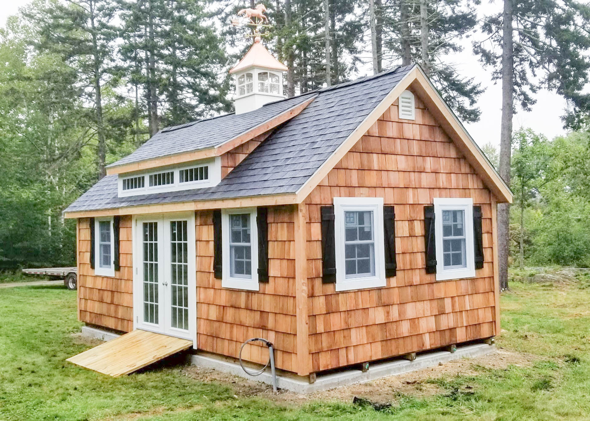 12x22 shed in bailey island me 2