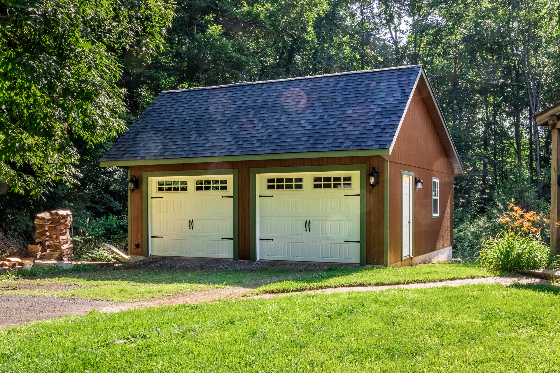 24x24 garage in green lane pa
