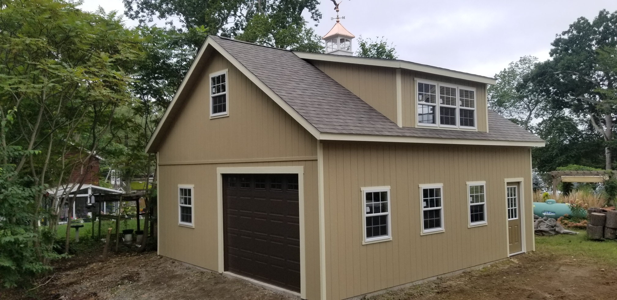 24x28 attic workshop garage in essex ma