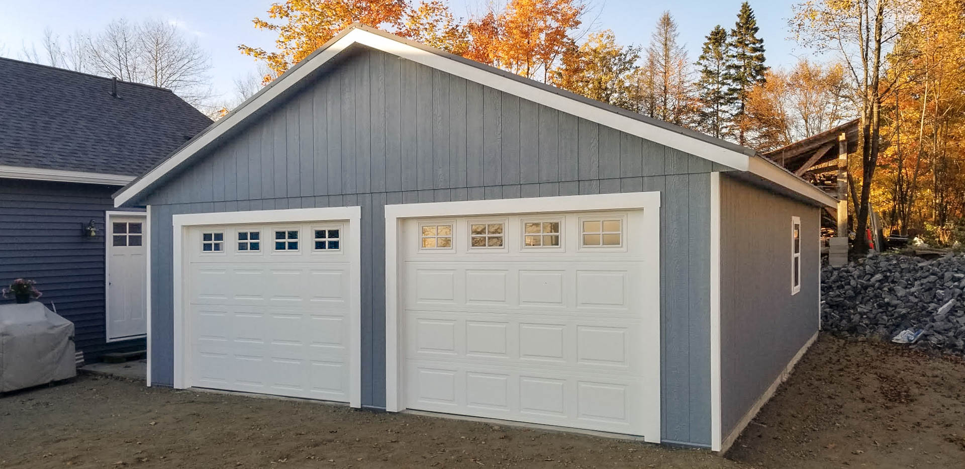 24x32 garage in newark vt 2
