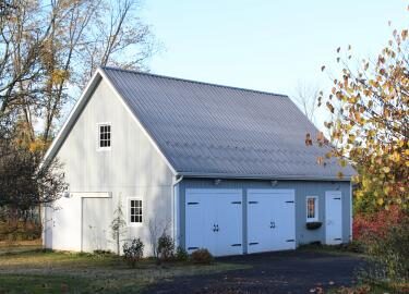 amish three car garage legacy ny nh ny pa de ri