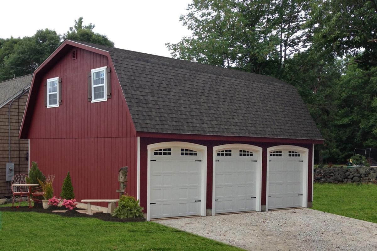 attic maxibarn three car garages