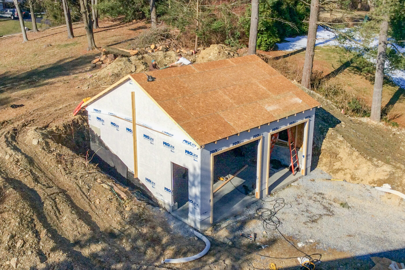 concrete pad by site preparations