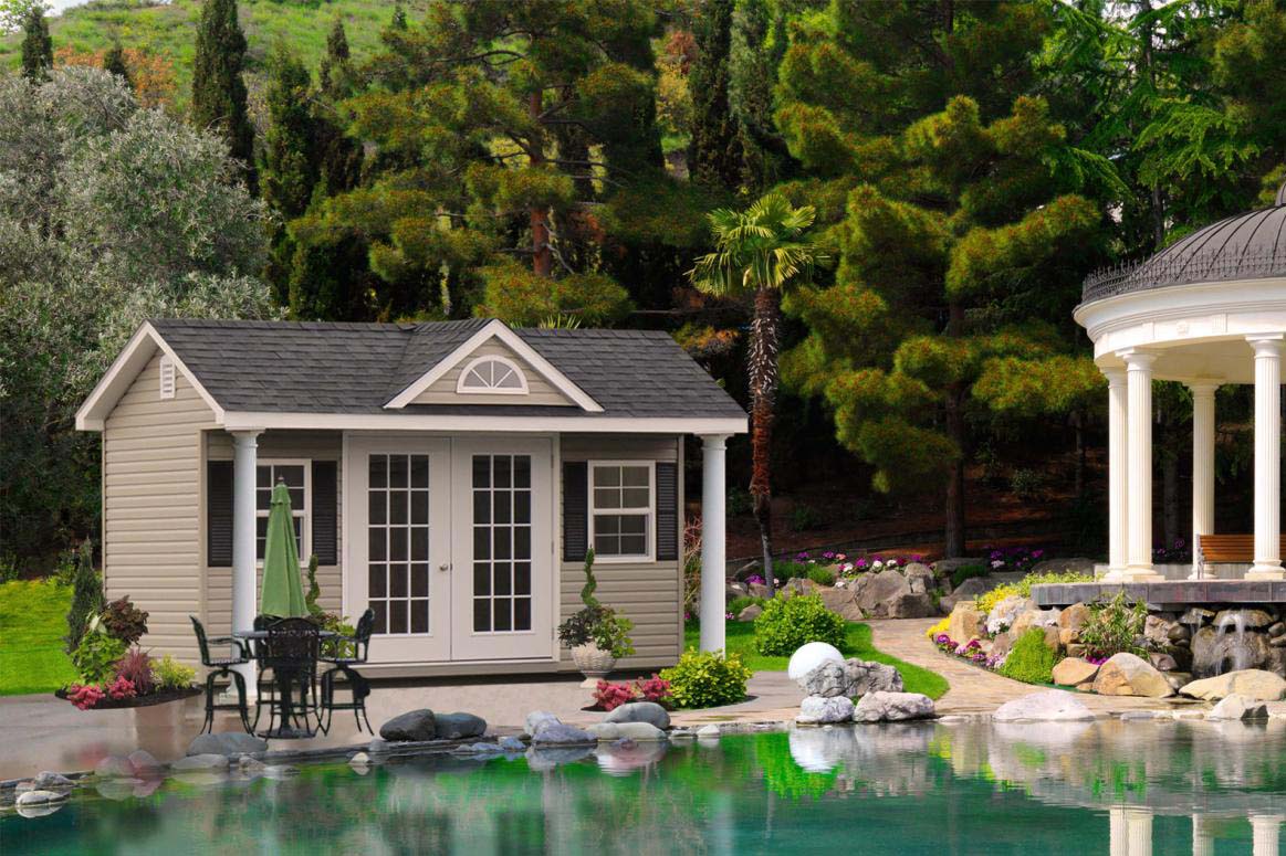 expressions pool house