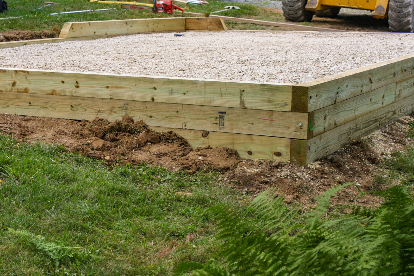 gravel foundation 024