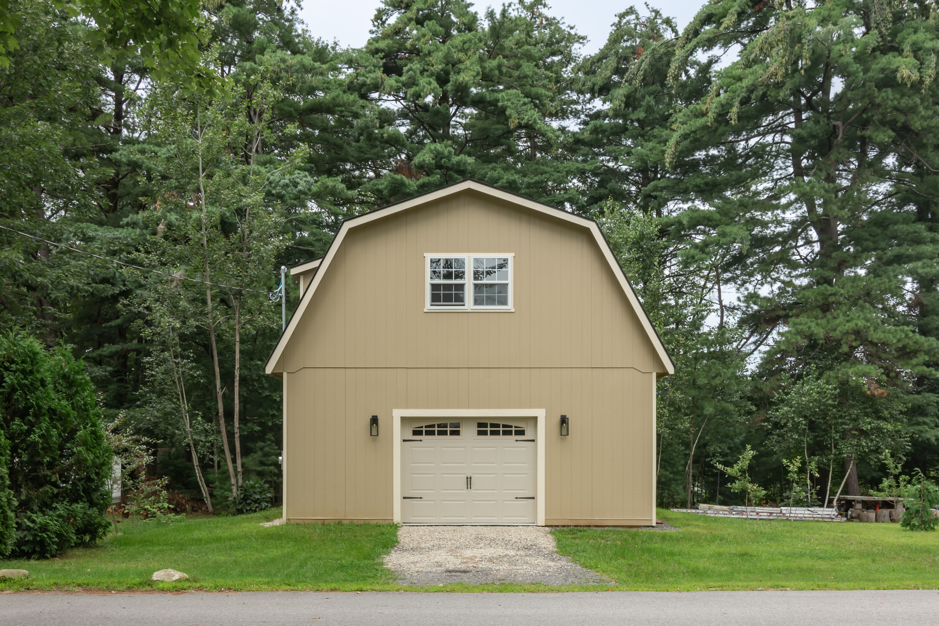 maxibarn one car two story garage 4