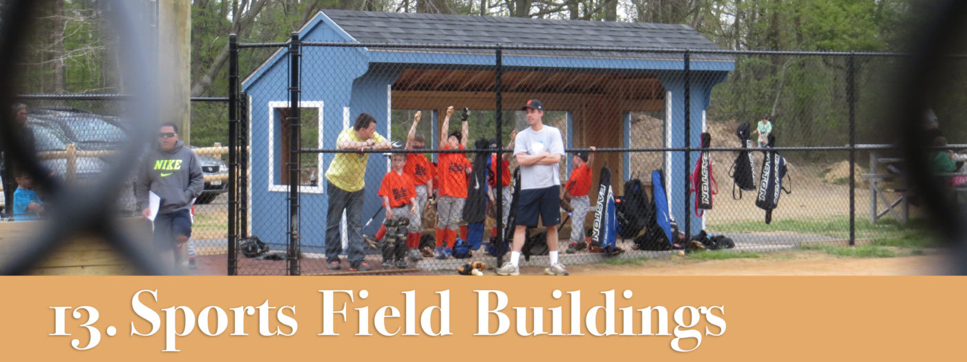 sports field storage buildings