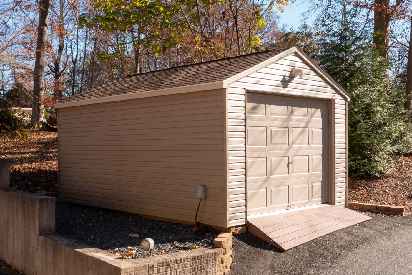 A Standard garage for sale from Sheds Unlimited