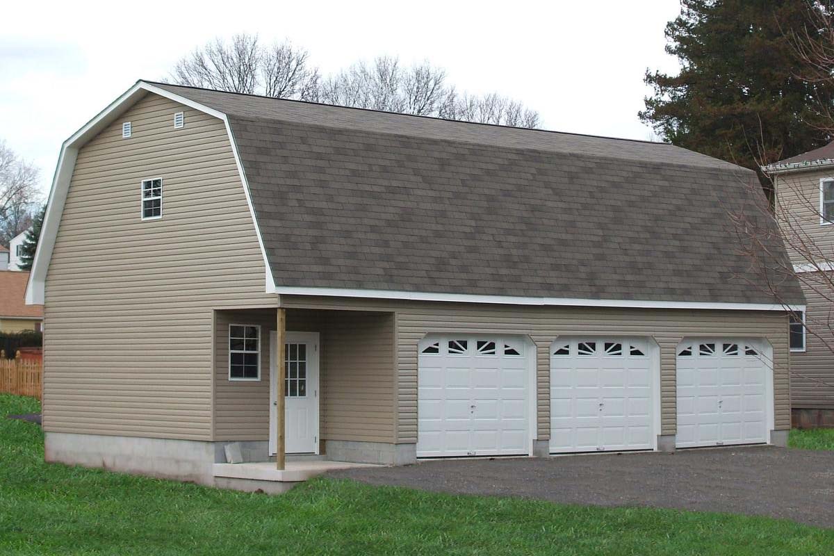 standard maxibarn three car garages