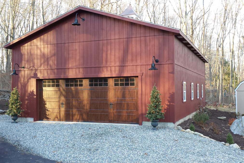 standard workshop four car garages