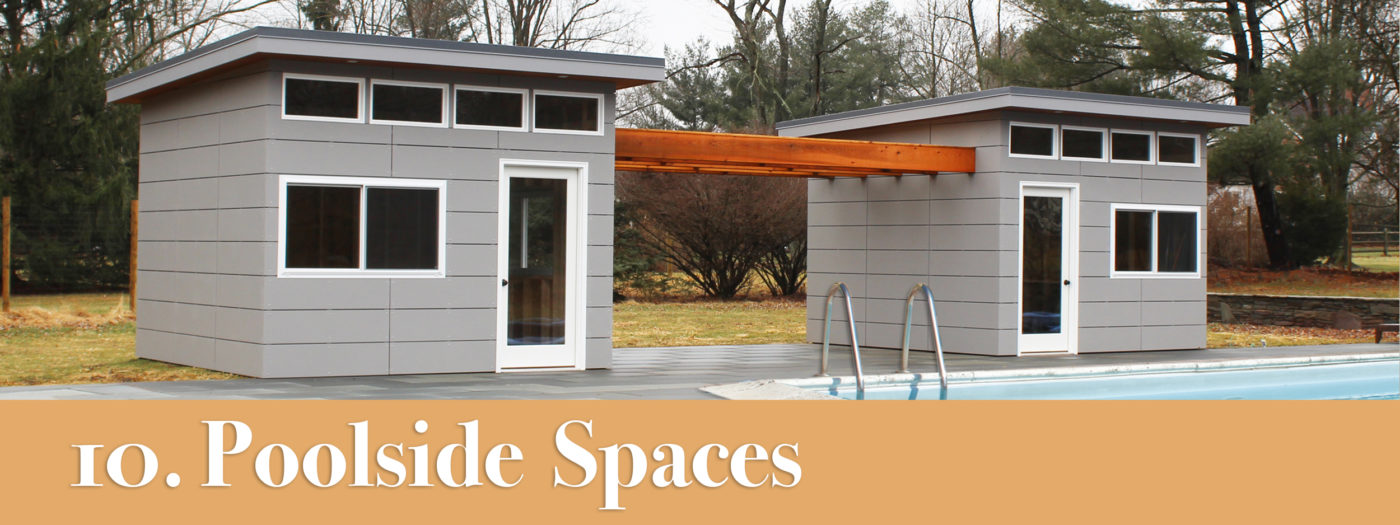storage shed for poolside