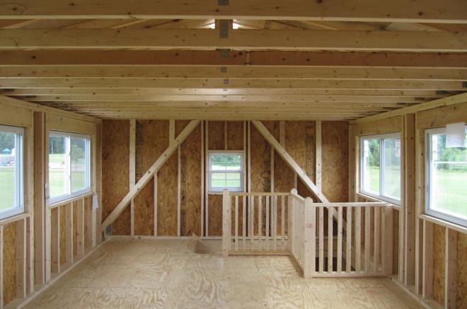 storage shed sports field building