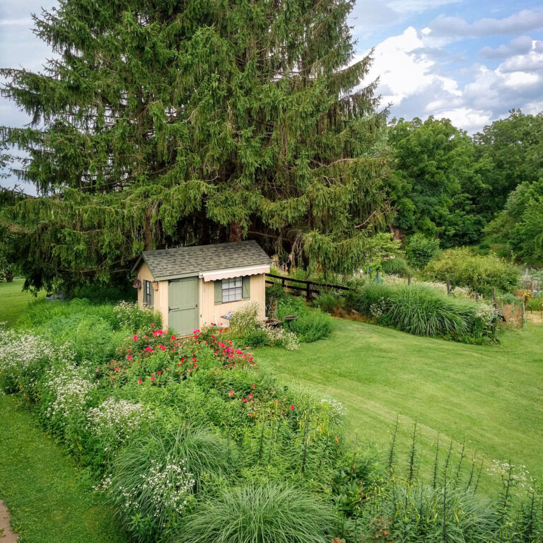 A writing shed in Leesburg, VA.
