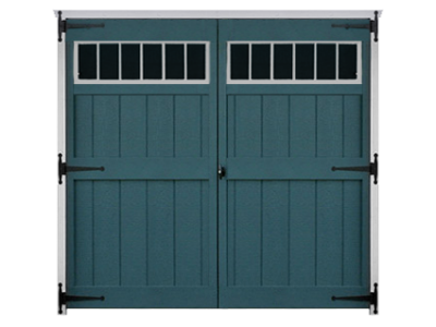 classic 6 foot door with transom for sheds garages