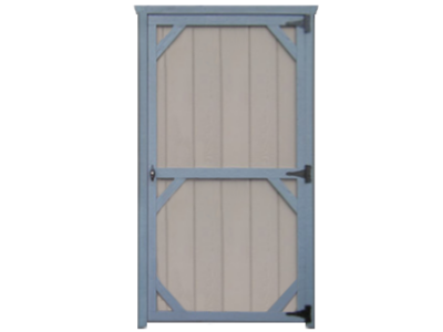 colonial 3 ft single door for sheds