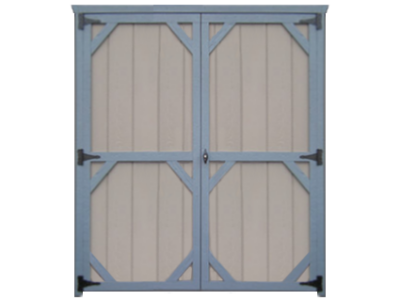 colonial 5 ft double door for sheds