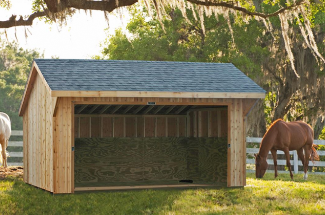 equine shelters storage sheds