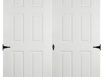 fiberglass slab 6ft double doors for sheds and garages