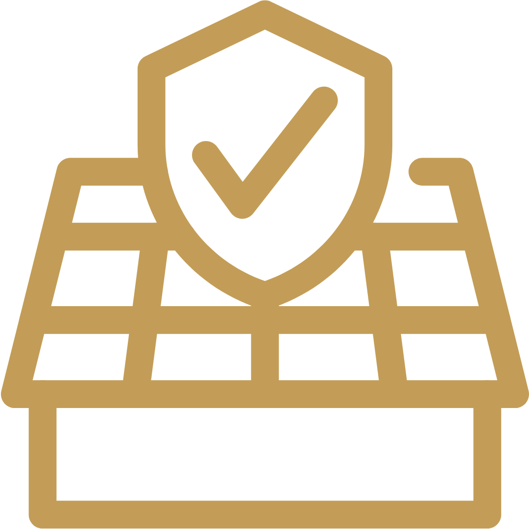 sturdy concrete pads 