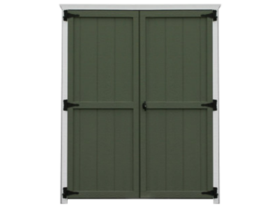standard 5 foot double door for sheds garages