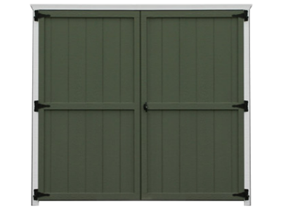standard 7 foot double door for sheds garages